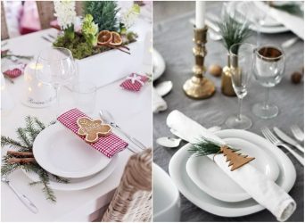 Configuração de mesa festiva (mais de 280 fotos): Tecnologia e regras para organizar refeições