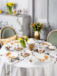 Tecnologia de serviço de mesa para o almoço - Cuidar dos entes queridos (mais de 225 fotos)