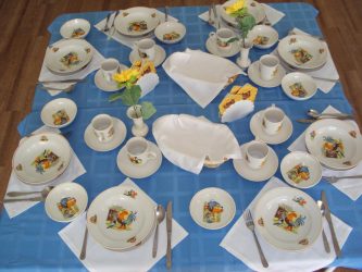 Tecnologia de serviço de mesa para o almoço - Cuidar dos entes queridos (mais de 225 fotos)