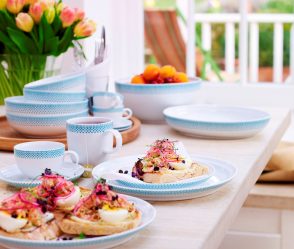 Tecnologia de serviço de mesa para o almoço - Cuidar dos entes queridos (mais de 225 fotos)
