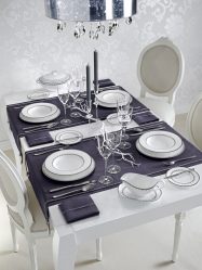 Tecnologia de serviço de mesa para o almoço - Cuidar dos entes queridos (mais de 225 fotos)