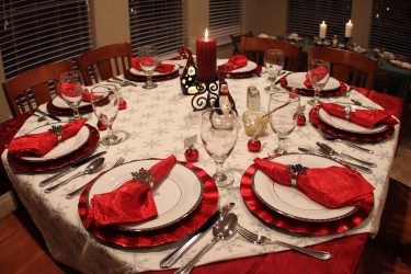 Tecnologia de serviço de mesa para o almoço - Cuidar dos entes queridos (mais de 225 fotos)