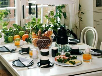Tecnologia de serviço de mesa para o almoço - Cuidar dos entes queridos (mais de 225 fotos)