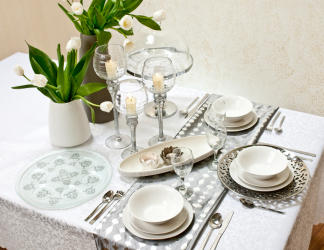 Tecnologia de serviço de mesa para o almoço - Cuidar dos entes queridos (mais de 225 fotos)