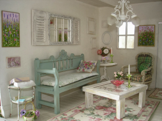 Shabby chic no interior: Como decorar um apartamento no estilo de shebbi-chic? 210+ (foto) para quarto, cozinha, sala de estar