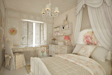 Shabby chic no interior: Como decorar um apartamento no estilo de shebbi-chic? 210+ (foto) para quarto, cozinha, sala de estar