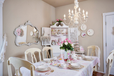 Shabby chic no interior: Como decorar um apartamento no estilo de shebbi-chic? 210+ (foto) para quarto, cozinha, sala de estar