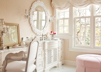 Shabby chic no interior: Como decorar um apartamento no estilo de shebbi-chic? 210+ (foto) para quarto, cozinha, sala de estar