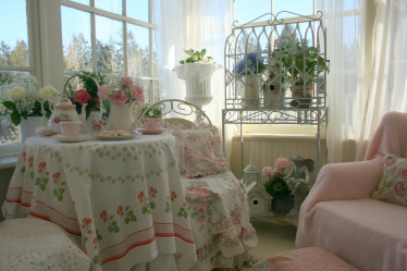 Shabby chic no interior: Como decorar um apartamento no estilo de shebbi-chic? 210+ (foto) para quarto, cozinha, sala de estar