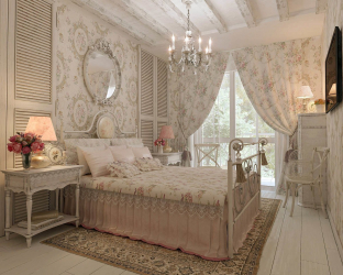 Shabby chic no interior: Como decorar um apartamento no estilo de shebbi-chic? 210+ (foto) para quarto, cozinha, sala de estar