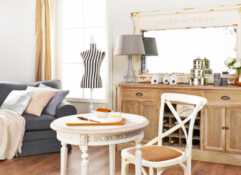 Shabby chic no interior: Como decorar um apartamento no estilo de shebbi-chic? 210+ (foto) para quarto, cozinha, sala de estar