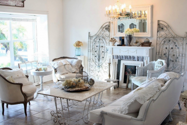 Shabby chic no interior: Como decorar um apartamento no estilo de shebbi-chic? 210+ (foto) para quarto, cozinha, sala de estar