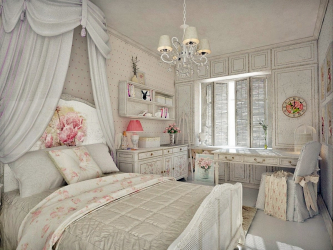Shabby chic no interior: Como decorar um apartamento no estilo de shebbi-chic? 210+ (foto) para quarto, cozinha, sala de estar