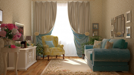 Shabby chic no interior: Como decorar um apartamento no estilo de shebbi-chic? 210+ (foto) para quarto, cozinha, sala de estar