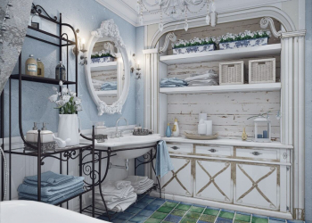 Shabby chic no interior: Como decorar um apartamento no estilo de shebbi-chic? 210+ (foto) para quarto, cozinha, sala de estar
