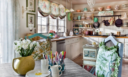 Shabby chic no interior: Como decorar um apartamento no estilo de shebbi-chic? 210+ (foto) para quarto, cozinha, sala de estar