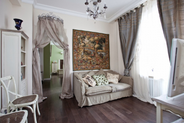 Shabby chic no interior: Como decorar um apartamento no estilo de shebbi-chic? 210+ (foto) para quarto, cozinha, sala de estar