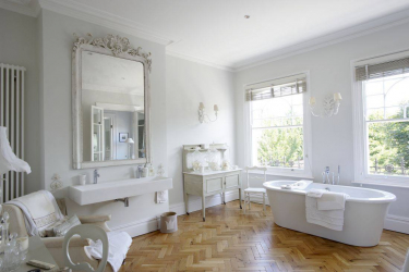 Shabby chic no interior: Como decorar um apartamento no estilo de shebbi-chic? 210+ (foto) para quarto, cozinha, sala de estar