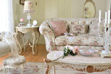 Shabby chic no interior: Como decorar um apartamento no estilo de shebbi-chic? 210+ (foto) para quarto, cozinha, sala de estar