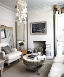 Shabby chic no interior: Como decorar um apartamento no estilo de shebbi-chic? 210+ (foto) para quarto, cozinha, sala de estar