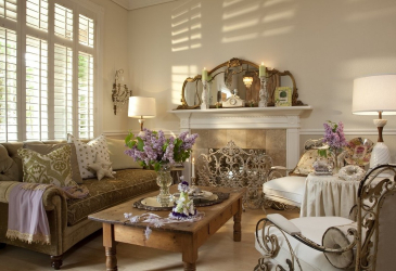Shabby chic no interior: Como decorar um apartamento no estilo de shebbi-chic? 210+ (foto) para quarto, cozinha, sala de estar