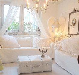 Shabby chic no interior: Como decorar um apartamento no estilo de shebbi-chic? 210+ (foto) para quarto, cozinha, sala de estar