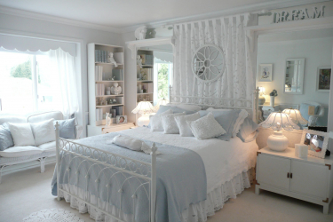 Shabby chic no interior: Como decorar um apartamento no estilo de shebbi-chic? 210+ (foto) para quarto, cozinha, sala de estar