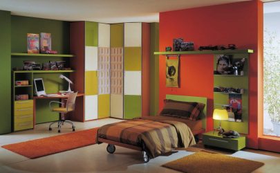 Guarda-roupa no berçário: Como não cometer um erro com a escolha? 205+ (foto) design com opções (guarda-roupa de correr, canto, built-in)