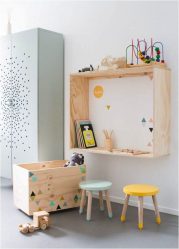 Guarda-roupa no berçário: Como não cometer um erro com a escolha? 205+ (foto) design com opções (guarda-roupa de correr, canto, built-in)