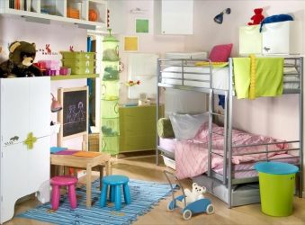 Guarda-roupa no berçário: Como não cometer um erro com a escolha? 205+ (foto) design com opções (guarda-roupa de correr, canto, built-in)
