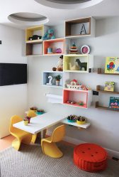 Guarda-roupa no berçário: Como não cometer um erro com a escolha? 205+ (foto) design com opções (guarda-roupa de correr, canto, built-in)