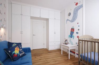 Guarda-roupa no berçário: Como não cometer um erro com a escolha? 205+ (foto) design com opções (guarda-roupa de correr, canto, built-in)