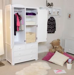 Guarda-roupa no berçário: Como não cometer um erro com a escolha? 205+ (foto) design com opções (guarda-roupa de correr, canto, built-in)