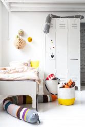 Guarda-roupa no berçário: Como não cometer um erro com a escolha? 205+ (foto) design com opções (guarda-roupa de correr, canto, built-in)