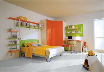 Guarda-roupa no berçário: Como não cometer um erro com a escolha? 205+ (foto) design com opções (guarda-roupa de correr, canto, built-in)