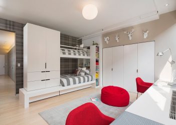 Guarda-roupa no berçário: Como não cometer um erro com a escolha? 205+ (foto) design com opções (guarda-roupa de correr, canto, built-in)