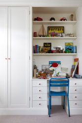 Guarda-roupa no berçário: Como não cometer um erro com a escolha? 205+ (foto) design com opções (guarda-roupa de correr, canto, built-in)