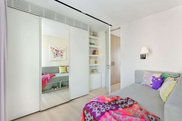 Guarda-roupa no berçário: Como não cometer um erro com a escolha? 205+ (foto) design com opções (guarda-roupa de correr, canto, built-in)