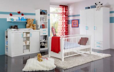 Guarda-roupa no berçário: Como não cometer um erro com a escolha? 205+ (foto) design com opções (guarda-roupa de correr, canto, built-in)