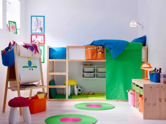 Guarda-roupa no berçário: Como não cometer um erro com a escolha? 205+ (foto) design com opções (guarda-roupa de correr, canto, built-in)