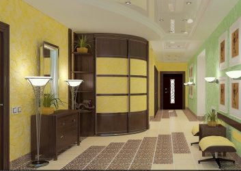 Design moderno de guarda-roupas no corredor: Mais de 95 fotos - Ideias para renovação interna