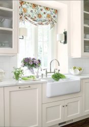 Como costurar cortinas para a cozinha com as próprias mãos? 70+ Idéias de fotos elegantes + Comentários