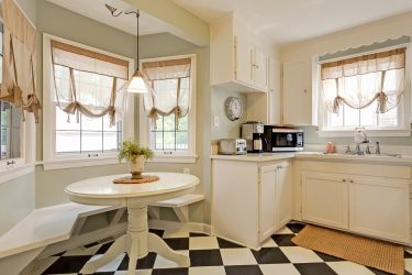 Como costurar cortinas para a cozinha com as próprias mãos? 70+ Idéias de fotos elegantes + Comentários