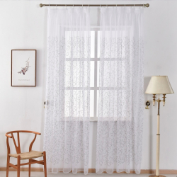 Beleza do ar: cortinas de organza irá adicionar um estilo sofisticado para sua casa. 195+ (Fotos) das variantes brancas combinadas e curtas. Segredos das compras certas