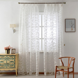 Beleza do ar: cortinas de organza irá adicionar um estilo sofisticado para sua casa. 195+ (Fotos) das variantes brancas combinadas e curtas. Segredos das compras certas