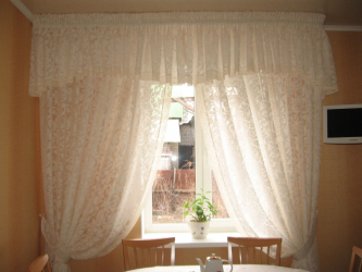 Beleza do ar: cortinas de organza irá adicionar um estilo sofisticado para sua casa. 195+ (Fotos) das variantes brancas combinadas e curtas. Segredos das compras certas