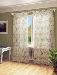 Beleza do ar: cortinas de organza irá adicionar um estilo sofisticado para sua casa. 195+ (Fotos) das variantes brancas combinadas e curtas.Segredos das compras certas