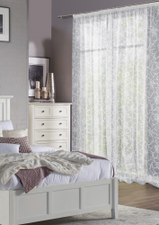 Beleza do ar: cortinas de organza irá adicionar um estilo sofisticado para sua casa. 195+ (Fotos) das variantes brancas combinadas e curtas. Segredos das compras certas