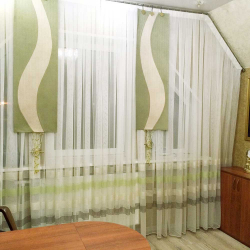 Beleza do ar: cortinas de organza irá adicionar um estilo sofisticado para sua casa. 195+ (Fotos) das variantes brancas combinadas e curtas. Segredos das compras certas