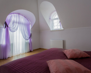 Beleza do ar: cortinas de organza irá adicionar um estilo sofisticado para sua casa. 195+ (Fotos) das variantes brancas combinadas e curtas. Segredos das compras certas